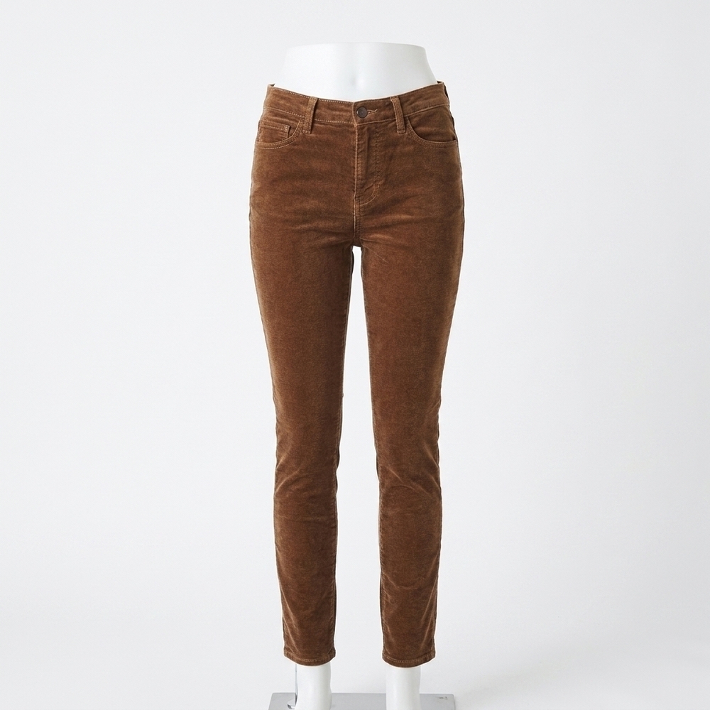 NEW L'AGENCE monique velvet jean in truffle